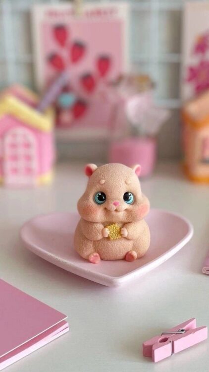 قالب سیلیکونی موش نشسته روسی