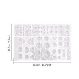 قالب سیلیکونی زیور آلات وارداتی برای رزین اپوکسی 12 طرح