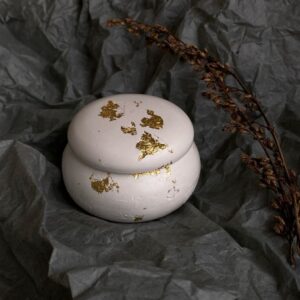 قالب سیلیکونی بانکه گرد شات شمع