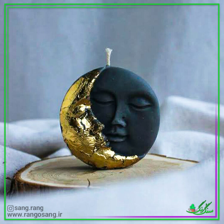 قالب سیلیکونی خورشید و ماه | ایده‌آل برای ساخت شمع، رزین، صابون و اکسسوری