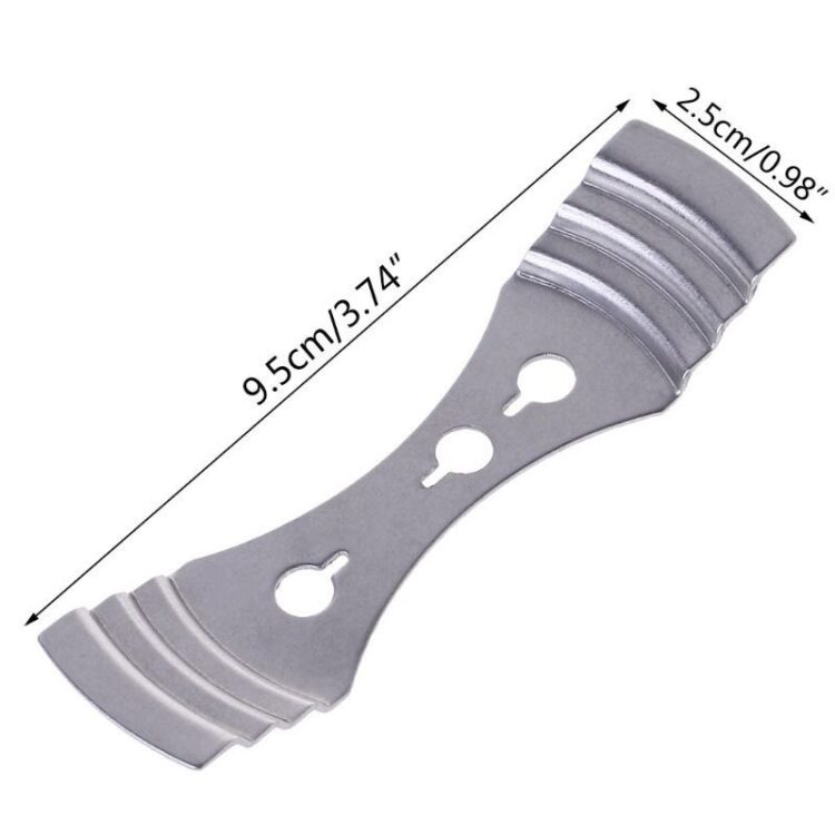 گیره فیتیله شمع سازی فلزی (استیل)