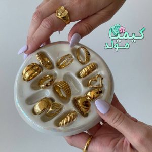 قالب سیلیکونی جا انگشتری گرد