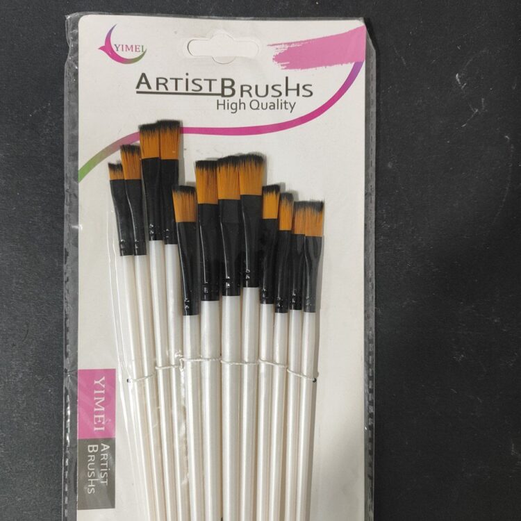 قلمو تخت 12 عددی آرتیست براش