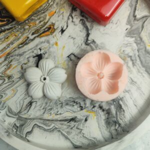 قالب سیلیکونی جا عودی گل پنج پر