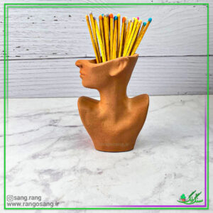 گلدان نیم رخ زن تولید بصورت مهندسی ساخت