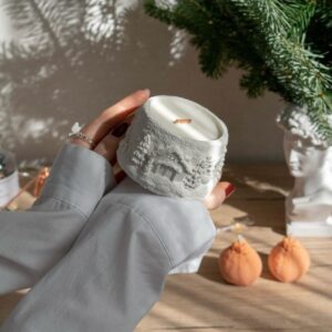 قالب سیلیکونی زمستان برفی برای سنگ مصنوعی (شات شمع)