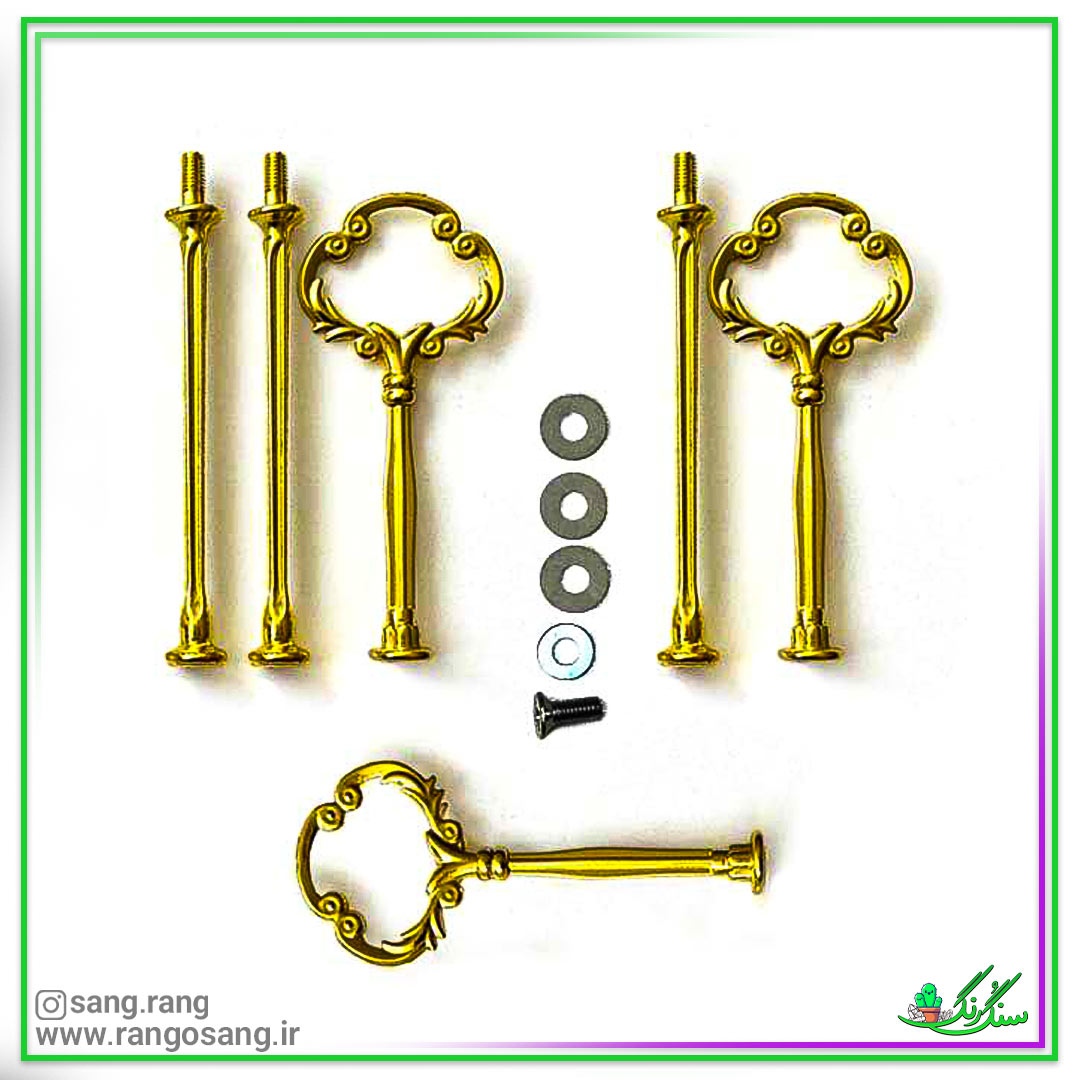 هولدر دو طبقه شیرینی خوری